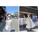 Iris De Nuit Angelonia Flower Wall Blouse JSKs and One Piece(Reservation/2 Colours/Full Payment Without Shipping)